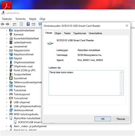 Smartcard reader doesn't work in Win10 Pro